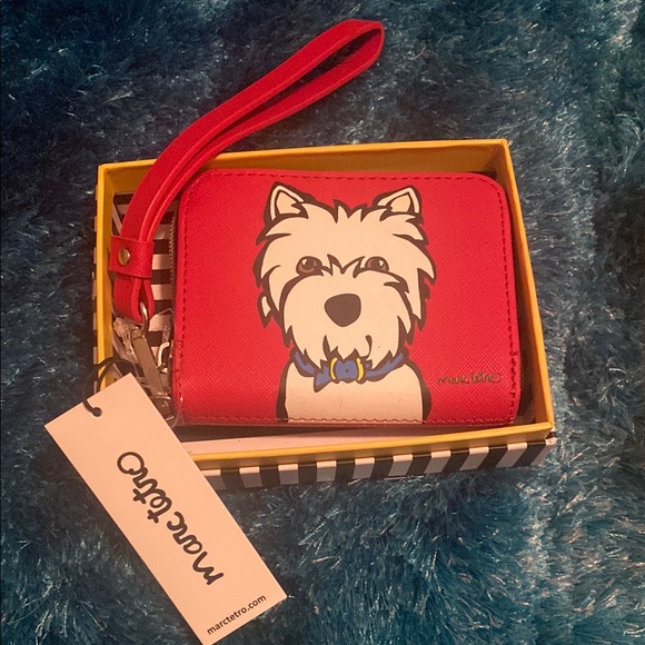 Marc Tetro Red Dog Wallet - Picture 1 of 3